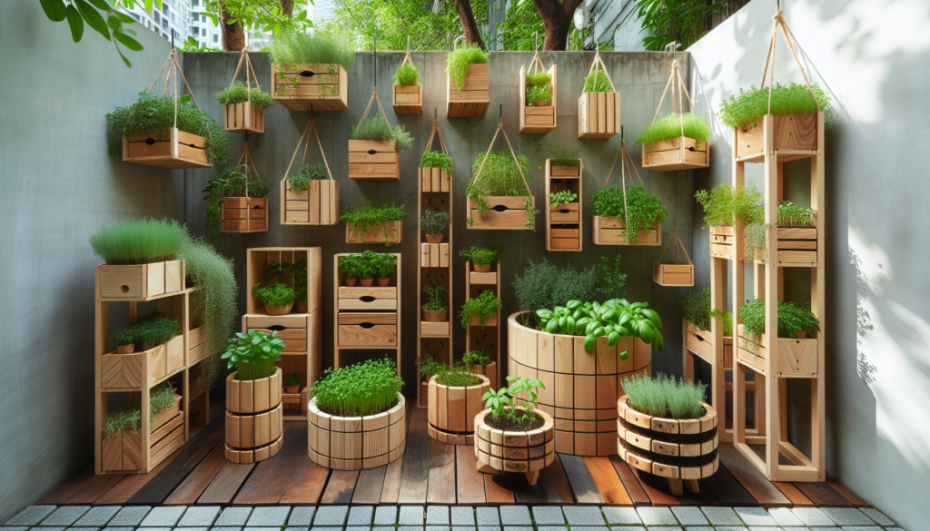 What Are Some Ideas For A Wooden Herb Garden?