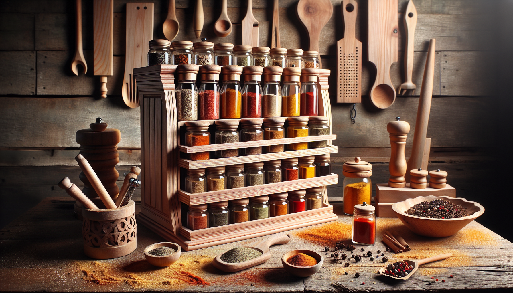 How Can I Make A Wooden Spice Rack? - Woodworking DIY Ideas