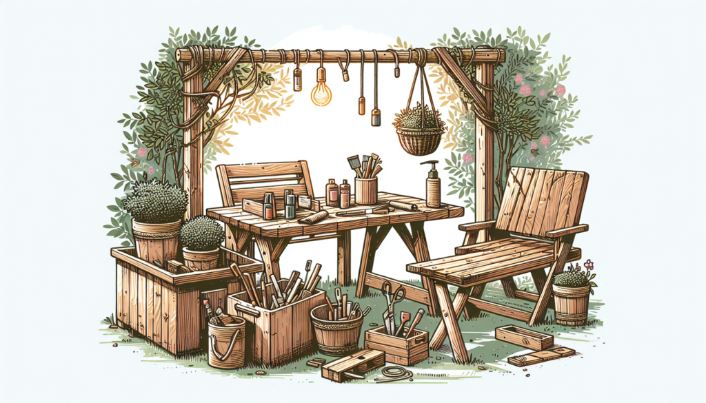 What Are Some DIY Wooden Garden Furniture Ideas?