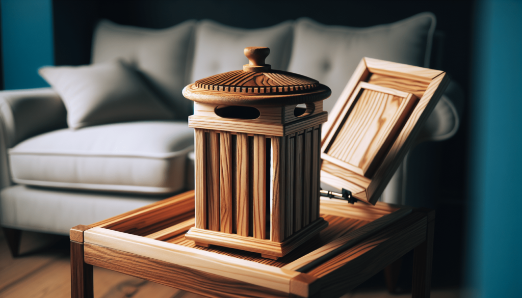 How To Build A Woodworking DIY Trash Can